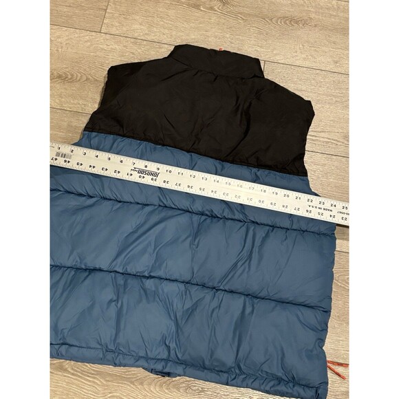 Peloton Aspen Puffer Vest Women's Size XXL Black and Blue Full Zip Insulated - Picture 8 of 8